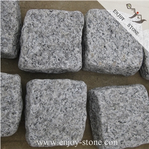 Natural Split & Tumbled G603 Grey Outdoor Driveways/Walkway Paving Stone, Padang White Outdoor Driveways Cobblestone/Sesame White Granite Parking Side Stone