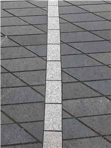 New Black Granite Santiago Pavers Tile
