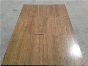 Noce Travertine Slabs & Tiles, Brown Polished Travertine Floor Tiles, Wall Tiles