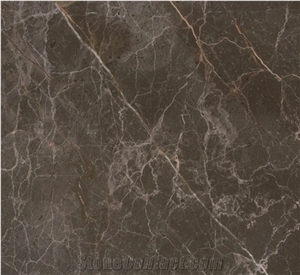 Olive Maron - Armani Brown Marble Tiles & Slabs