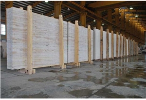Persian Cream Travertine Slabs, Iran Beige Travertine