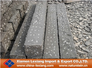 Pineapple Palisade Stone, G685 Black Granite Palisade