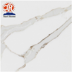 Professional China Supplier Calacatta Quartz Slab for Countertop Design