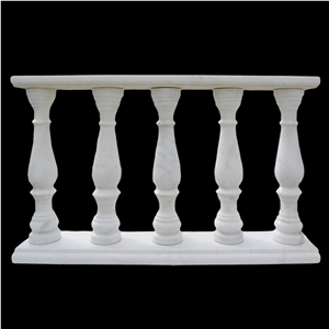 Marmara White Marble Balustrades, Railings
