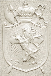 Relief Marble Carving Etching, BEIJING White Marble Etching