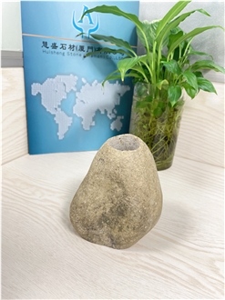 River Stone Stone Gifts Flower Vase