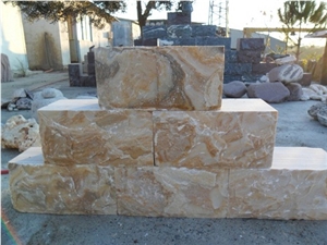 Riviera Sunshine Wallstones,Riviera Sunshine Marble Garden Wall
