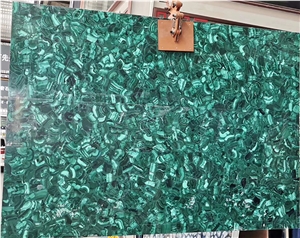 Semi Precious Stone Gemstone Agate Malachite Slab