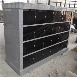 Shanxi Black Granite And Grey Granite Columbarium-Mausoleum