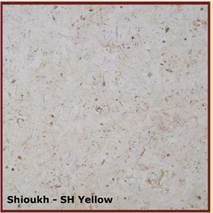 Shioukh Limestone Tile - Sh Yellow, Al Shuyoukh Stone