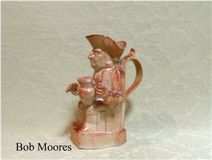 Small Brampton Saltglazed King George 111 Toby Jug C.1840