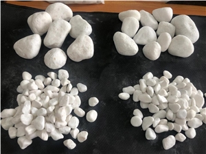 Landscaping Snow White Pea Gravel Snow White Pebble