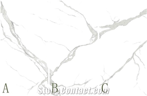 Snow White Sintered Stone Pure White Sintered Stone