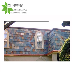 Split Surface Colorful Rusty and Multicolor Slate Roof Tile/Roofing Slate/Roofing Tiles/Roof Covering