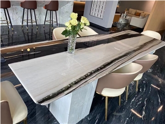 Supply  Panda White Marble  Kitchen Tops  Home Decoration