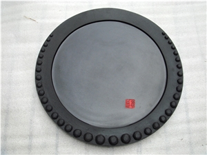 Tea Tray, Black Granite Artifacts, Handcrafts