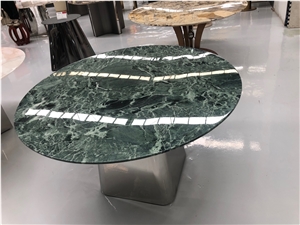 Verde Prada Marble, Prada Green Marble Table Furniture