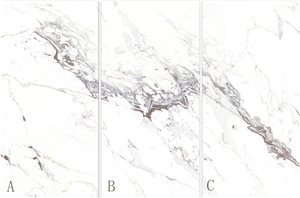 White Breccia Sintered Stone Breccia Marble Sintered Stone