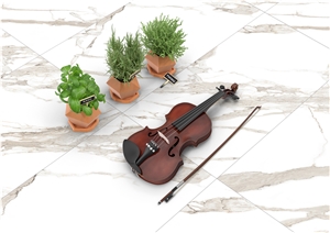 White Marble Carara Porcelain Tile