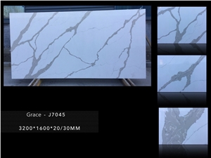 White Quartz Stone Slab in China, 2cm White Engineered Quartz Slabs ,3cm Solid Surface White Quartz for Kitchen, White Quartz