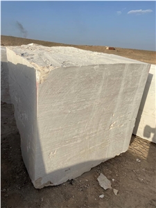 White Travertine Blocks