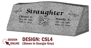 Granite single markers 001
